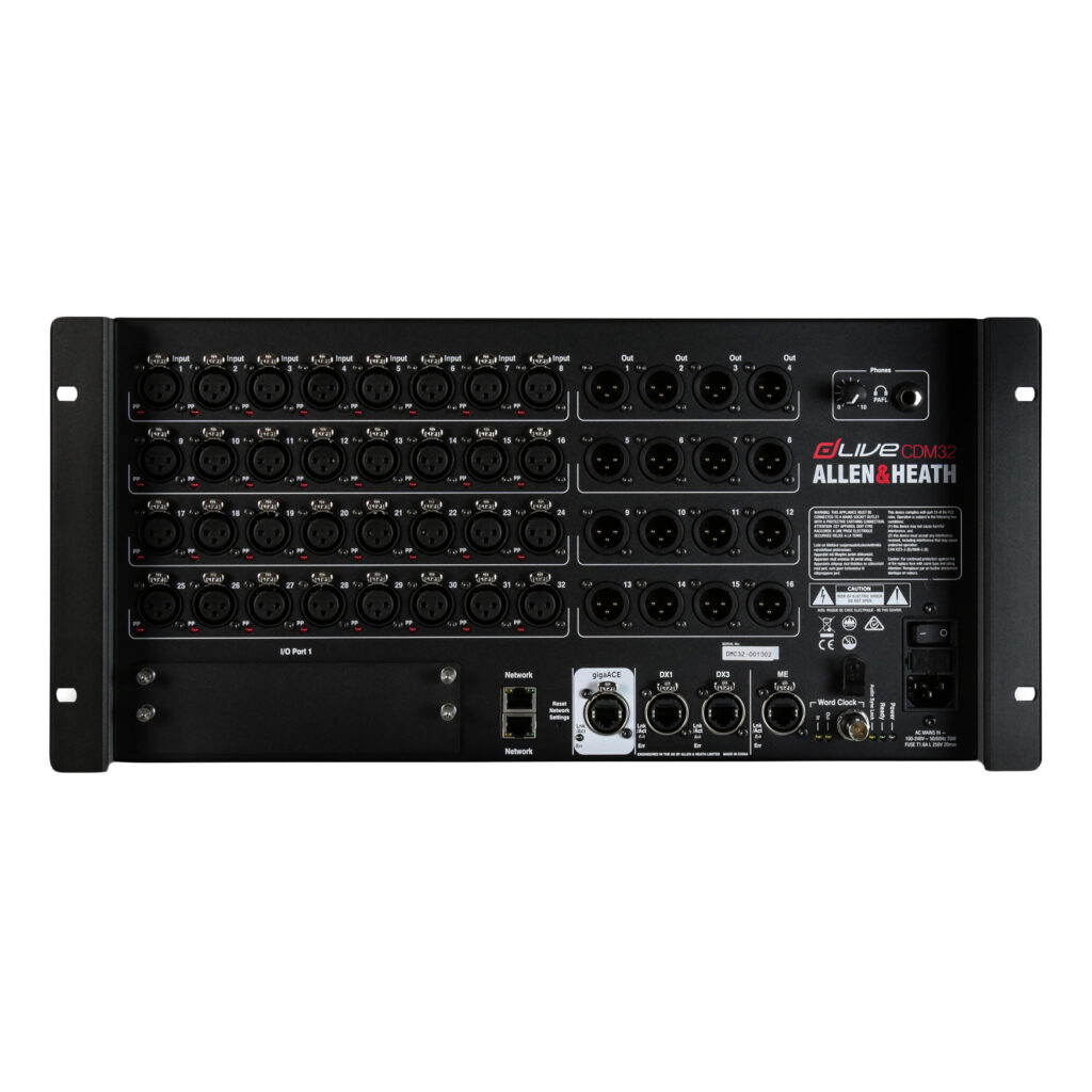 ALLEN & HEATH DLIVE CDM-32 + Ultra FX + DANTE 64х64 1