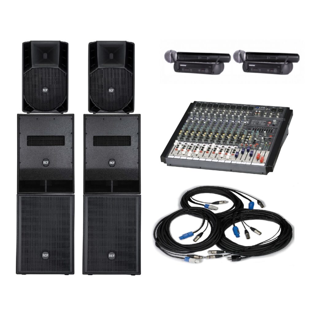 Аренда звука RCF 5500 Вт 