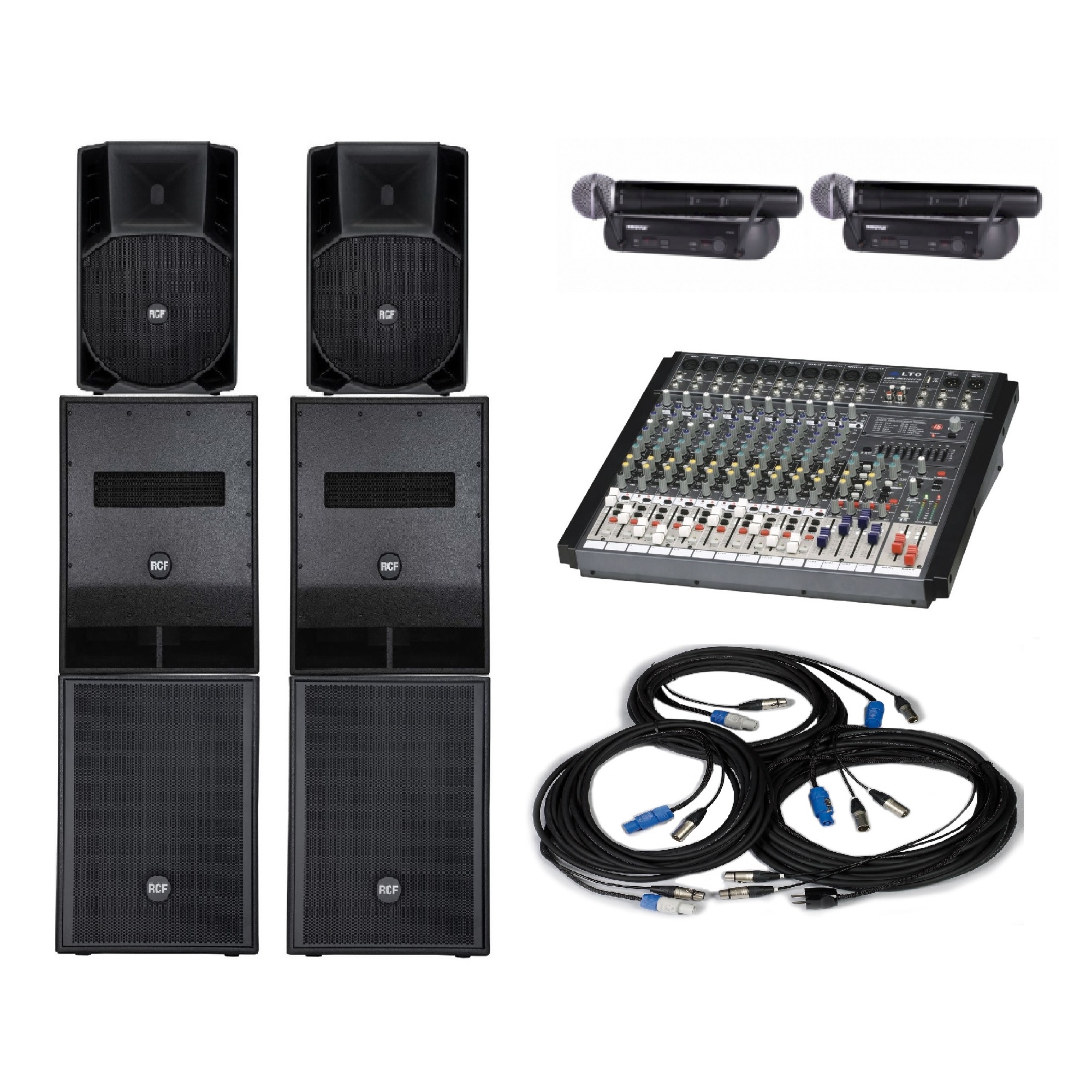 Аренда звука RCF 5500 Вт