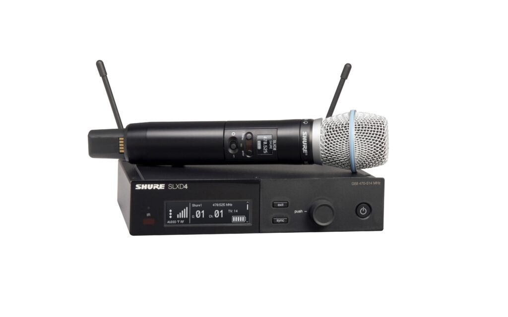 Радиосистема Shure SLXD24E/B58 H56 (518-562MHz) 1