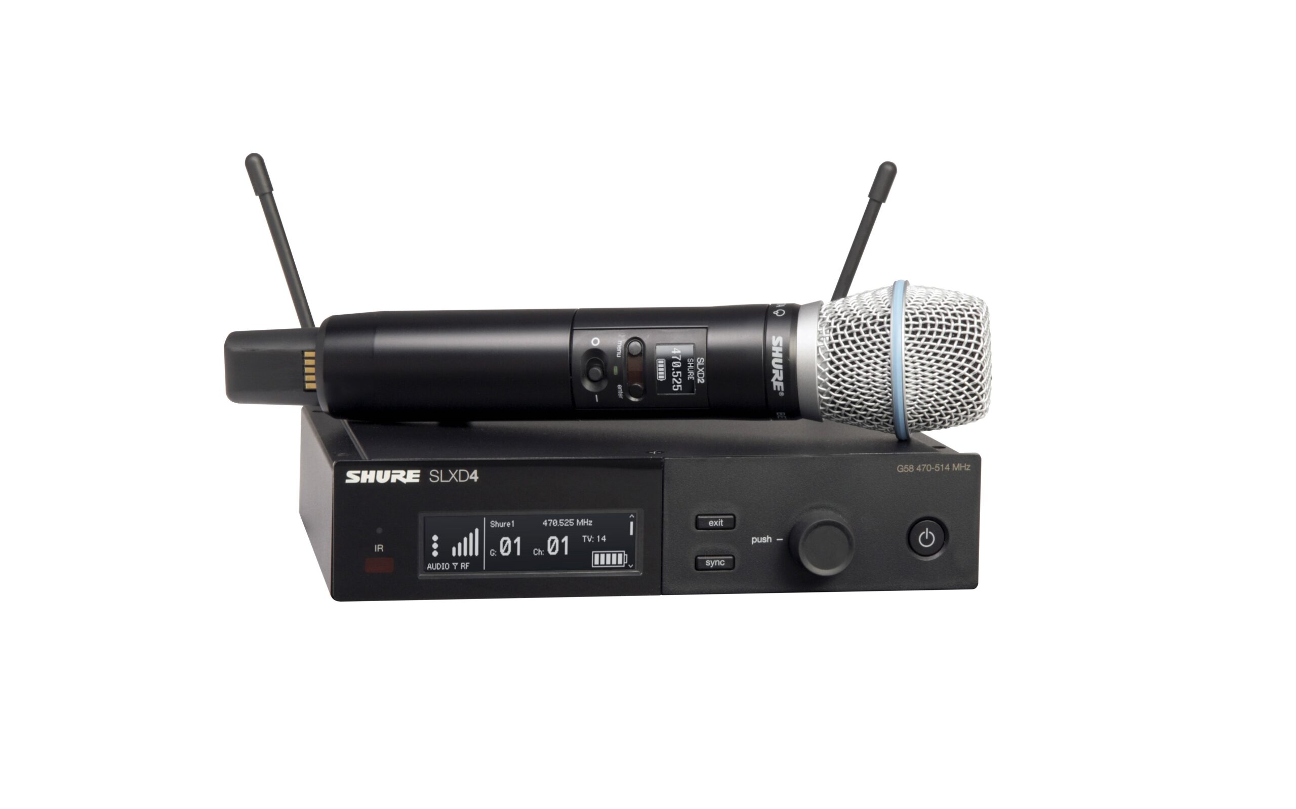 Радиосистема Shure SLXD24E/B58 H56 (518-562MHz)